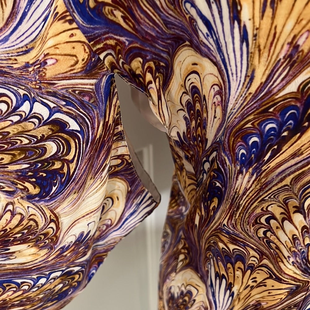 Vintage Winter Kate silk kimono - Picture 4 of 6